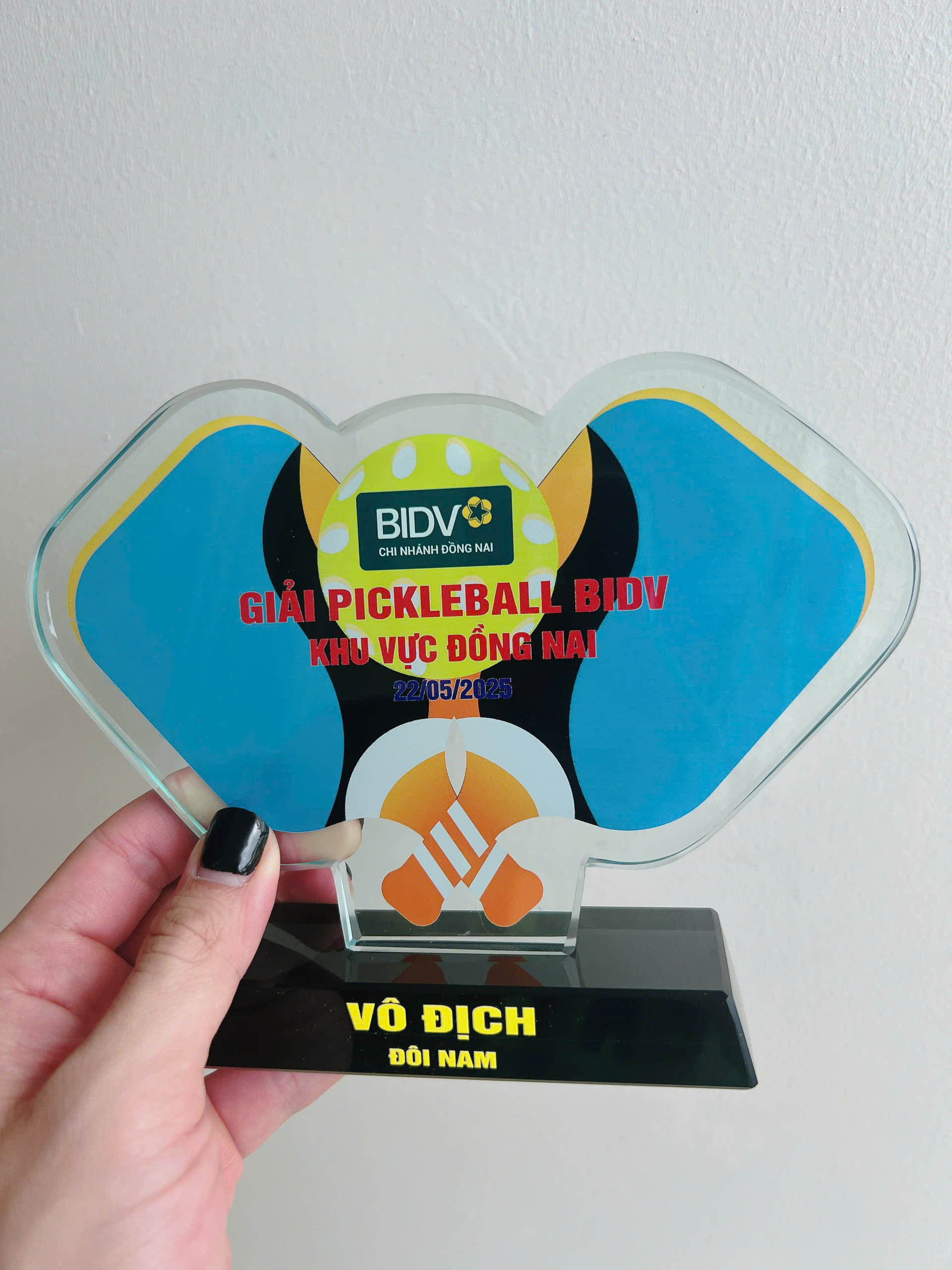 Cup Thủy Tinh pickleball 01